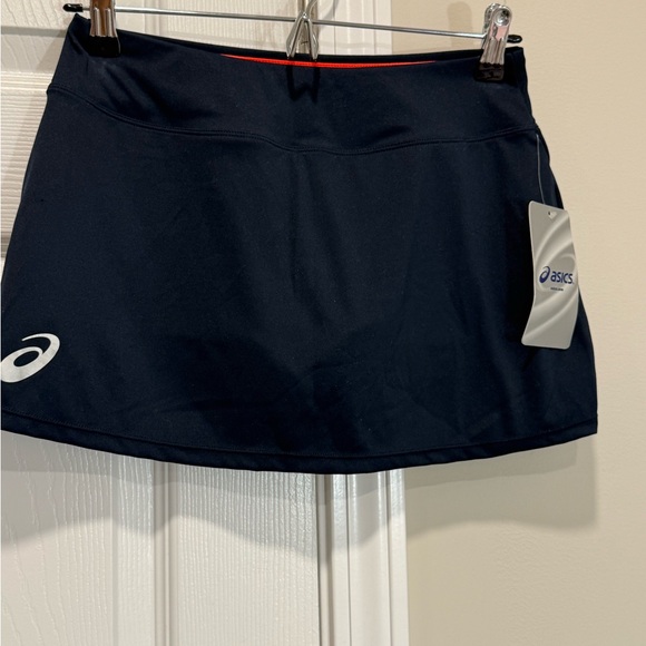 ASICS Women’s Navy team performance athletic Skort - Picture 1 of 7